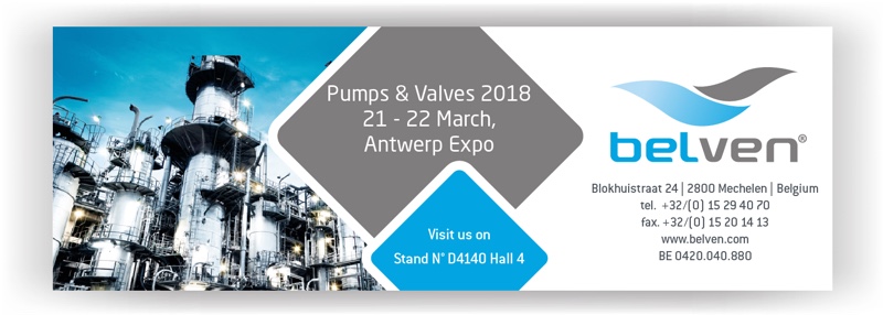 Pumps & valves Antwerp I 21st - 22nd March 2018